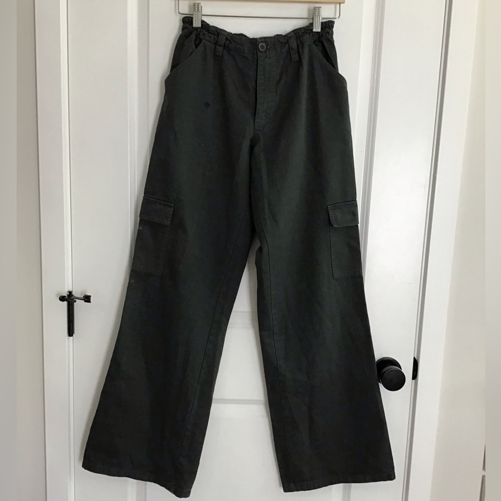 Made‎ In Italy Cargo Pants Women’s M Gray Subdued